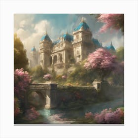 Fairytale Castle 21 Canvas Print