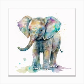 Elefant 2 Canvas Print