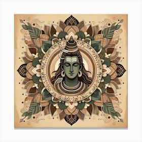 Lord Shiva 37 Canvas Print