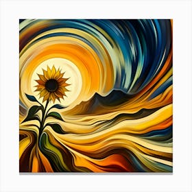 Sunflower Painting 3 Lienzo