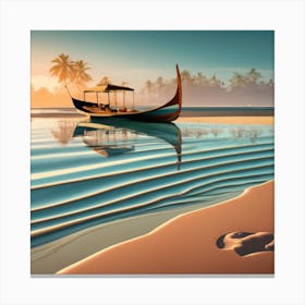 Generationgeneration5beach Scene With Na (1) Canvas Print