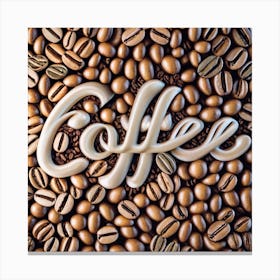 Coffee Beans Canvas Print