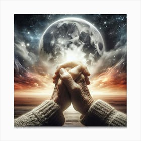 Praying Hands Canvas Print