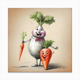 Carrots 6 Canvas Print