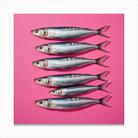 Sardines Art Prints (7) Canvas Print