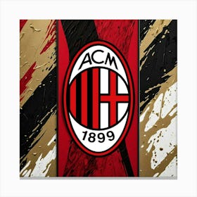 AC Milan 11 Canvas Print