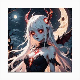 Devil Girl Canvas Print