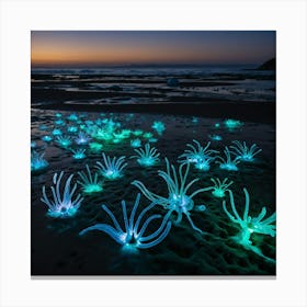 Glow In The Dark Canvas Print