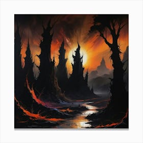 Apocalypse 4 Canvas Print