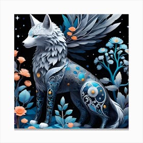 Guardian Fox Canvas Print