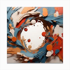 Abstract Painting Canvas Print