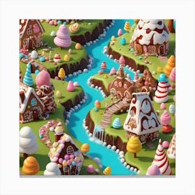 3d Illustration Canvas Print