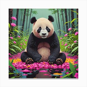 Panda Bear Canvas Print