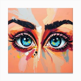 Eyes Of A Woman 2 Canvas Print