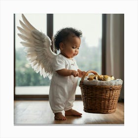 Angel Baby 4 Canvas Print