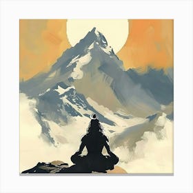 Lord Shiva 3 Canvas Print