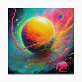 Solar spheres Canvas Print