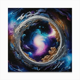 Space Ring Canvas Print