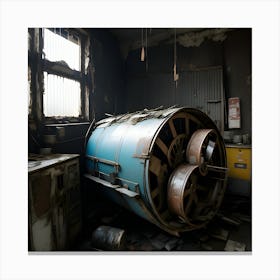 Abandoned Factory 2 Canvas Print