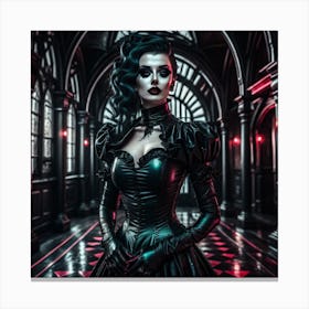 Gothic Empress Canvas Print