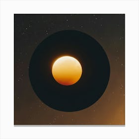 Eclipse - Eclipse Stock Videos & Royalty-Free Footage 1 Canvas Print