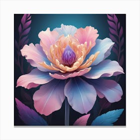 Lotus Flower 4 Canvas Print