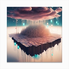 Digital Art Canvas Print