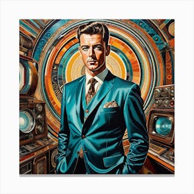 Man In A Suit 7 Canvas Print