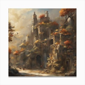 Fantasy Painting 2 Canvas Print