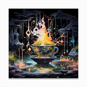 'The Enchanted Cup' Canvas Print