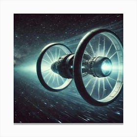 Aurora Phantom Silent Propulsion Canvas Print