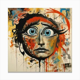 'The Face' Canvas Print