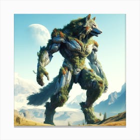 Mech Lycan Canvas Print