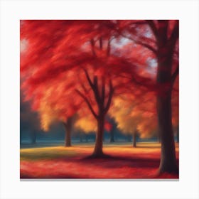 Autumn Trees 1 Canvas Print