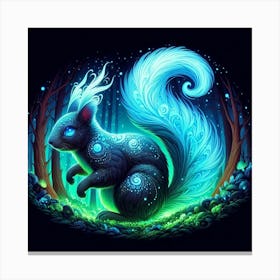 A mystical squirrel 1 Canvas Print