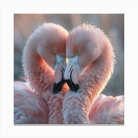 Pink Flamingos 3 Canvas Print