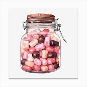 Candy Jar 21 Canvas Print