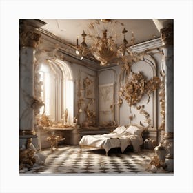 Room In A Palace 2 Canvas Print