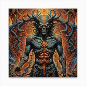 Demons And Demons 1 Canvas Print