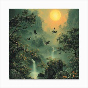 Asian Landscape Canvas Print