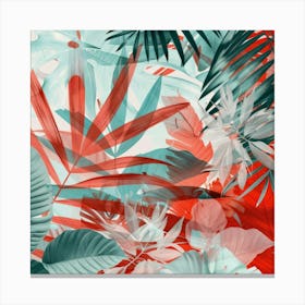 Tropical Leaves 112 Canvas Print