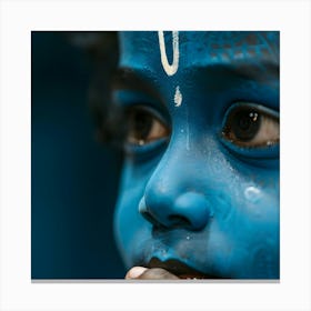 Lord Krishna Canvas Print