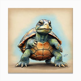 Turtle 33 Canvas Print