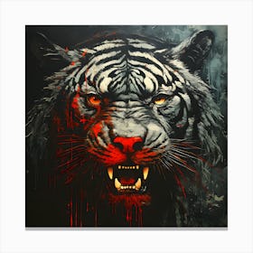 Tiger Love Canvas Print