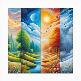 Four Seasons 2 Canvas Print