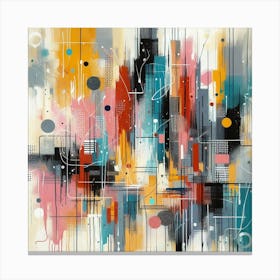 Abstract Cityscape 1 Canvas Print