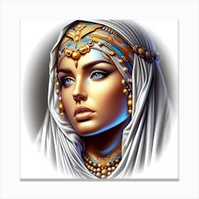 Egyptian Woman Canvas Print