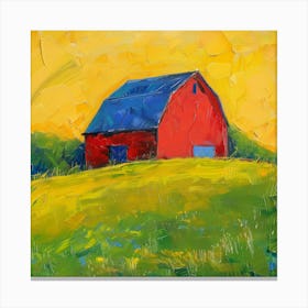 Red Barn 2 Canvas Print