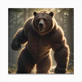 Apex Grizzly Bear Canvas Print