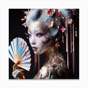 Asian Beauty 2 Canvas Print